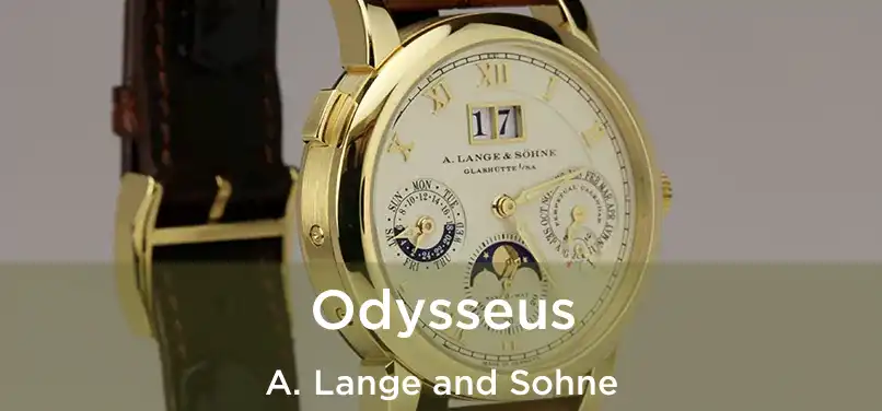 Odysseus A. Lange and Sohne